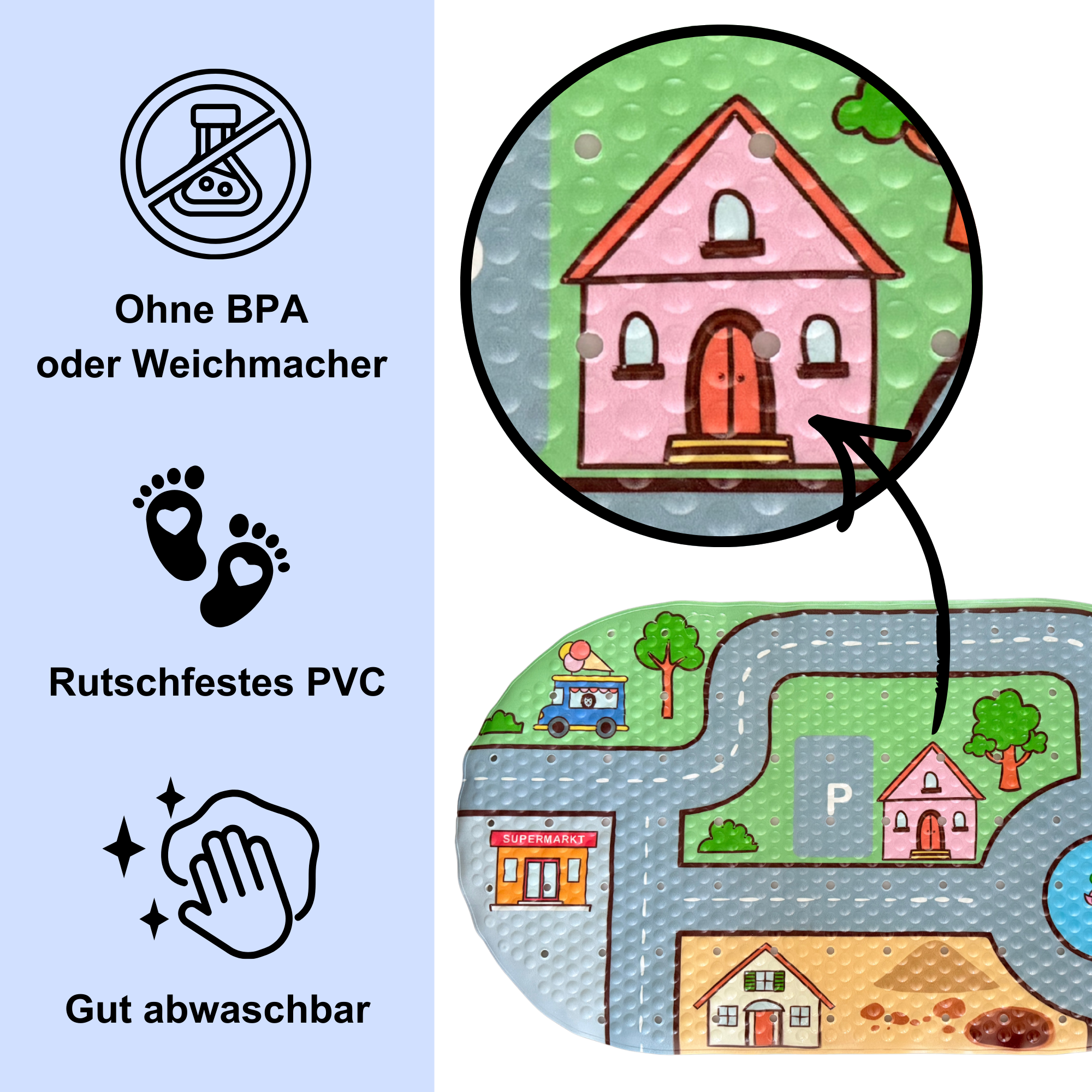 Badewannen-Spielmatte